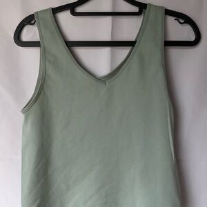 Light Green Sleeveless Tank Top
